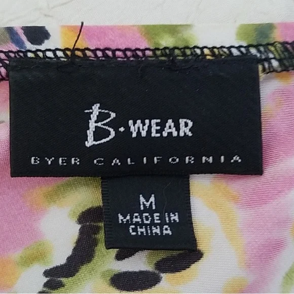 Bwear Pink and Green Sleeveless Top - Picture 5 of 8